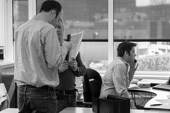 Adimec employees working (Eindhoven, the Netherlands)