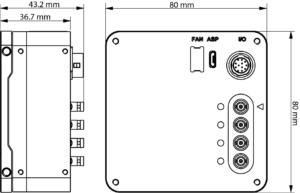 Q-21A230 Performance dimensions