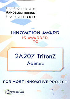 Innovation award 2011 TritonZ